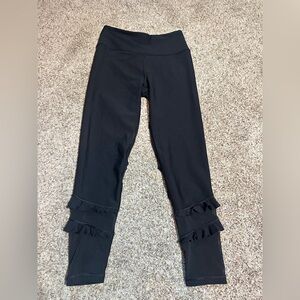 Victoria Sport Ruffle Athletic Leggings